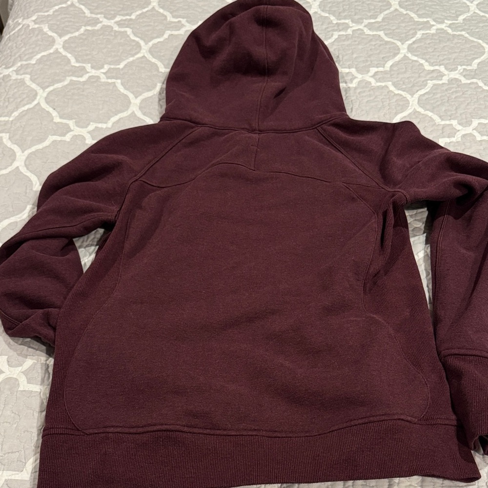 Lululemon Athletica Deep Burgundy Scuba Full Zip - Picture 7 of 7